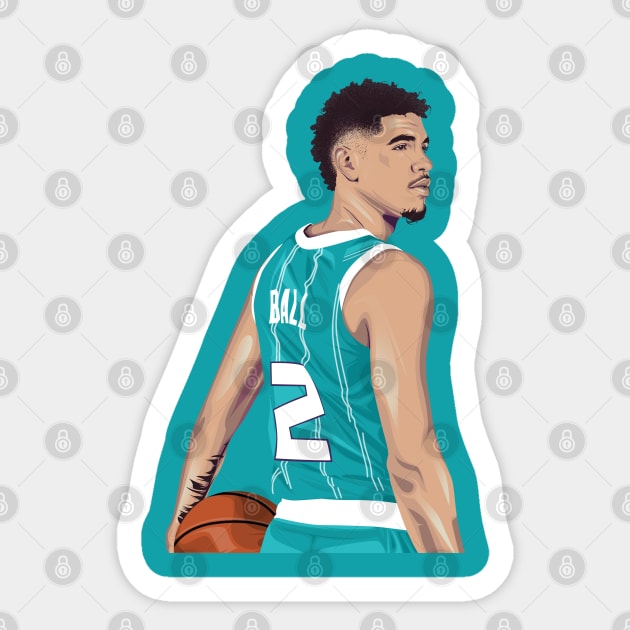 Lamelo Ball Sticker by knnthmrctn